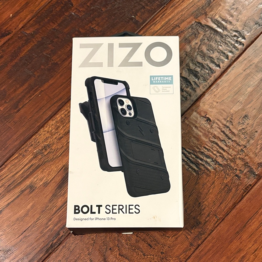 Zizo Bolt Series Black Case for iPhone 13 Pro